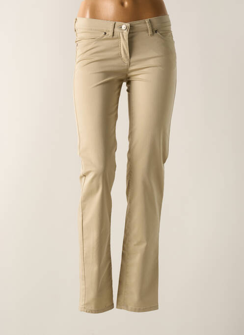 Pantalon slim beige TONI pour femme