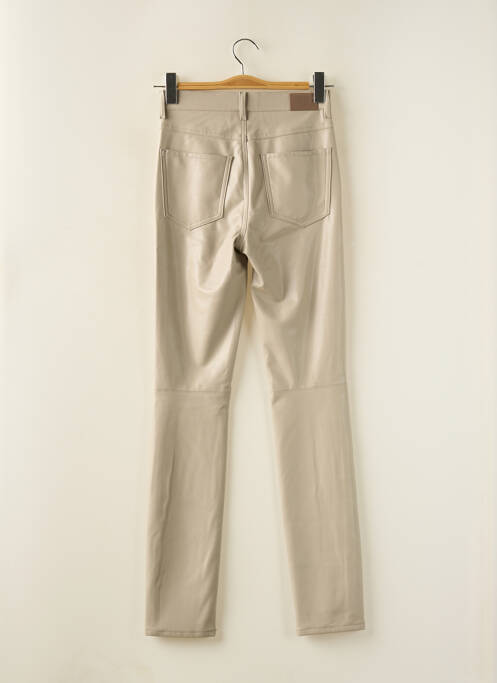 Pantalon slim jaune ROSNER pour femme