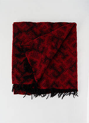 Echarpe maille opaque rouge TOMMY HILFIGER homme