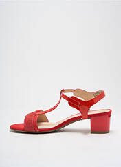 Sandales/Nu pieds rouge CAPRICE pour femme seconde vue