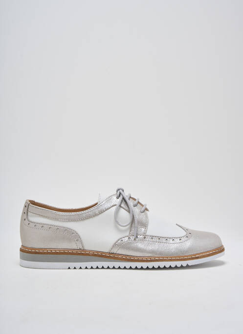 Derbies argent CAPRICE pour femme