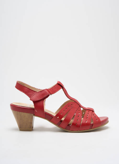 Sandales/Nu pieds rouge CAPRICE pour femme