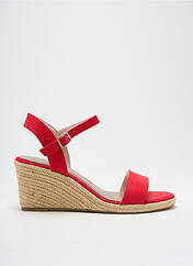 Espadrilles rouge TAMARIS pour femme seconde vue