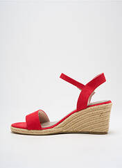 Espadrilles rouge TAMARIS pour femme seconde vue