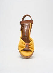 Sandales/Nu pieds jaune TAMARIS pour femme seconde vue