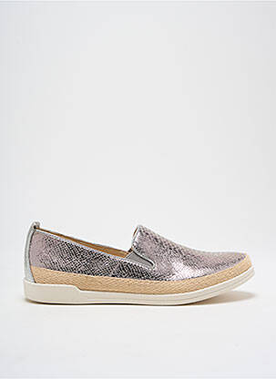 Slip ons argent CAPRICE pour femme