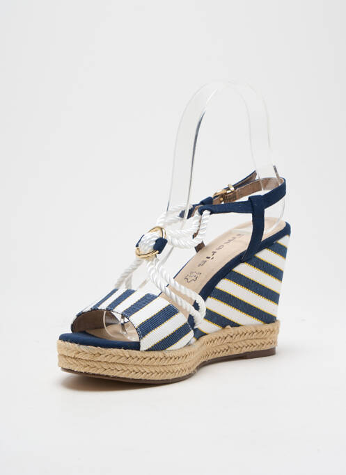Espadrilles bleu TAMARIS pour femme