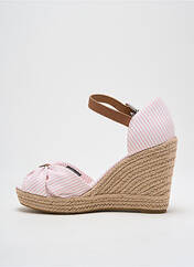 Espadrilles rose TOMMY HILFIGER pour femme seconde vue