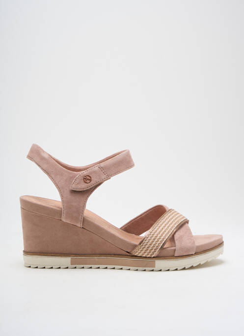 Sandales/Nu pieds rose TAMARIS pour femme