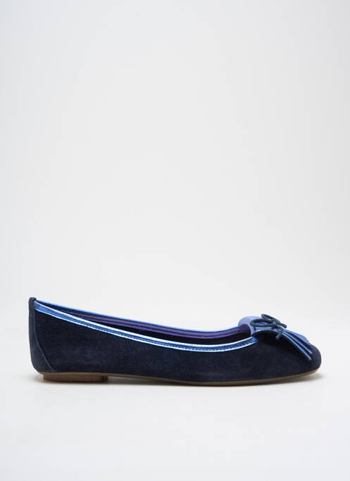 Ballerines bleu ROUGE pour femme