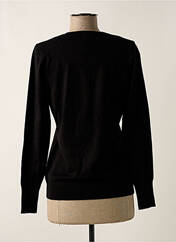 Gilet manches longues noir SCORZZO pour femme seconde vue