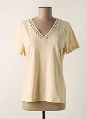 T-shirt beige GEISHA pour femme seconde vue