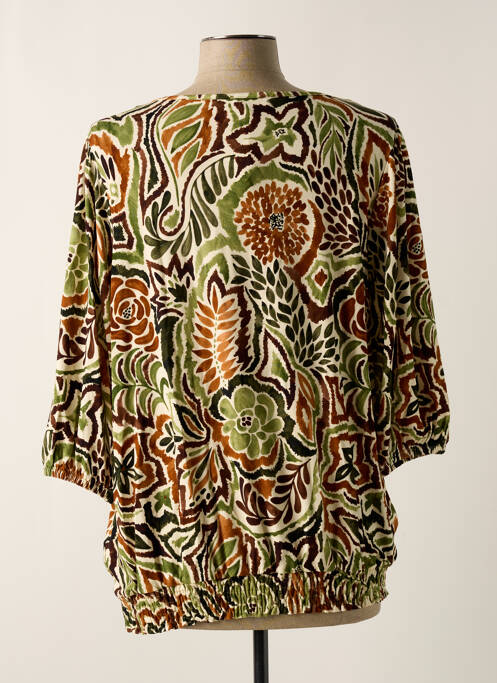 Top vert GEISHA pour femme