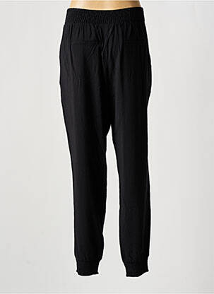 Pantalon droit taille élastique noir CREAM femme