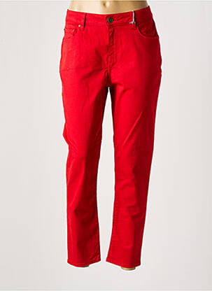 Pantalon slim poches rouge LEE COOPER femme