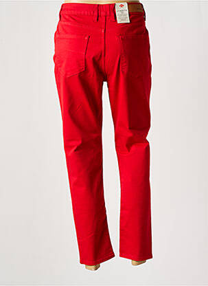 Pantalon slim poches rouge LEE COOPER femme