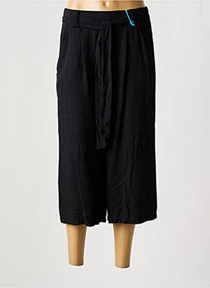 Pantacourt coupe droite noir QUATTRO femme