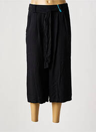 Pantacourt coupe droite noir QUATTRO femme