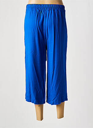 Pantacourt coupe droite bleu QUATTRO femme