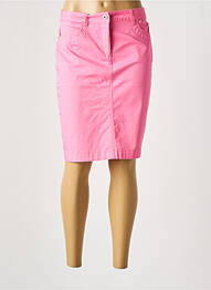 Jupe courte poches rose BRANDTEX femme