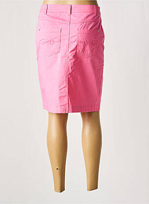 Jupe courte poches rose BRANDTEX femme