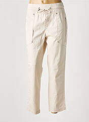 Pantalon 7/8 beige STREET ONE pour femme seconde vue