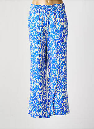 Pantalon droit bleu BRANDTEX pour femme