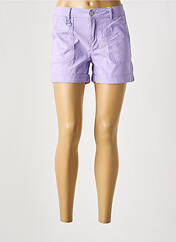 Short violet C'EST BEAU LA VIE pour femme seconde vue