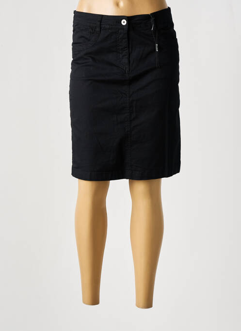 Jupe courte noir BRANDTEX pour femme