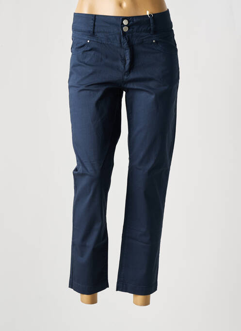 Pantalon 7/8 bleu C'EST BEAU LA VIE pour femme