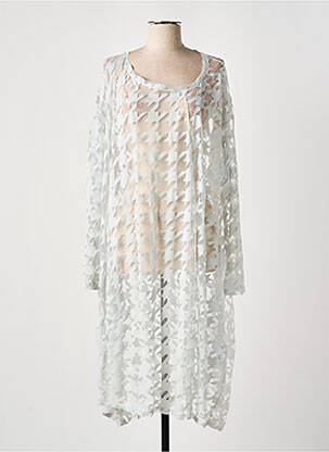 Robe mi-longue gris BLACK LABEL femme