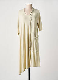 Robe mi-longue beige BLACK LABEL femme