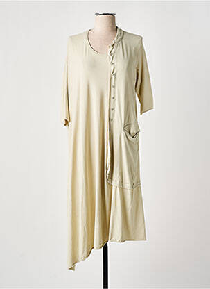 Robe mi-longue beige BLACK LABEL femme