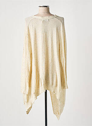Gilet manches longues beige COLOUR 5 POWER femme