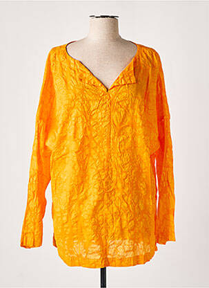 Blouse orange ISCHIKO femme