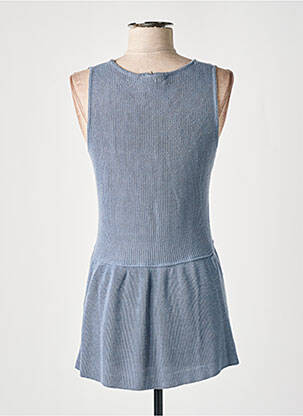 Pull bleu AUREA VITA femme