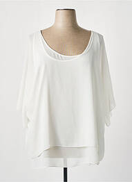 Tunique sans manche blanc CREA CONCEPT femme