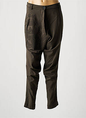 Sarouel vert BLACK LABEL femme