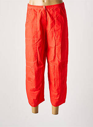 Pantalon 7/8 rouge ELEMENTE CLEMENTE femme