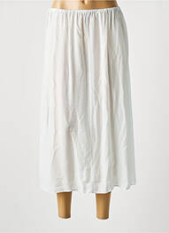 Jupe longue blanc MANUELLE GUIBAL femme