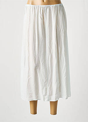 Jupe longue blanc MANUELLE GUIBAL femme