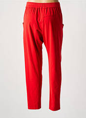 Pantalon droit rouge ISCHIKO pour femme seconde vue