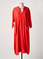 Robe longue rouge MANUELLE GUIBAL pour femme seconde vue