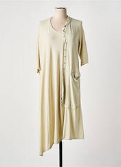 Robe mi-longue beige BLACK LABEL pour femme seconde vue