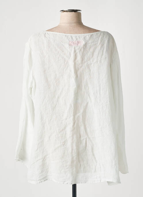 Blouse blanc MANUELLE GUIBAL pour femme