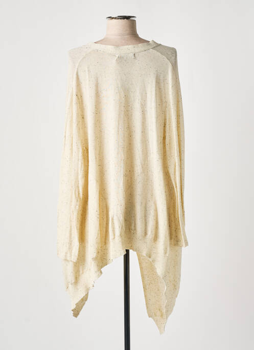 Gilet manches longues beige COLOUR 5 POWER pour femme