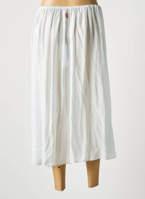 Jupe longue blanc MANUELLE GUIBAL pour femme