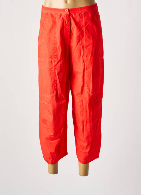 Pantalon 7/8 rouge ELEMENTE CLEMENTE pour femme