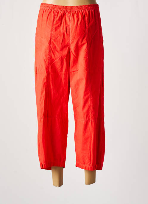 Pantalon 7/8 rouge ELEMENTE CLEMENTE pour femme