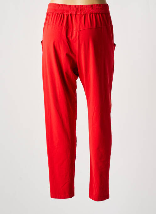 Pantalon droit rouge ISCHIKO pour femme